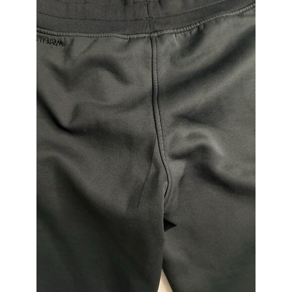 Under Armour Women’s Black Sweatpants Size M Elastic Waist Pockets Pre-Owned - Picture 3 of 9